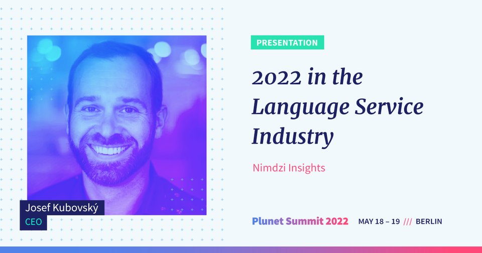 Nimdzi_Insights's tweet photo. Join our CEO Josef Kubovsky in the Plunet Summit 2022, coming up this May 18 and 19 in #Berlin. Plunet Summit is the annual international @Plunet_News user conference in #Berlin.
Get your ticket here: https://t.co/5OygDZKGHJ
#PluSum22 #Nimdziatevents https://t.co/gxtVKIc9g7