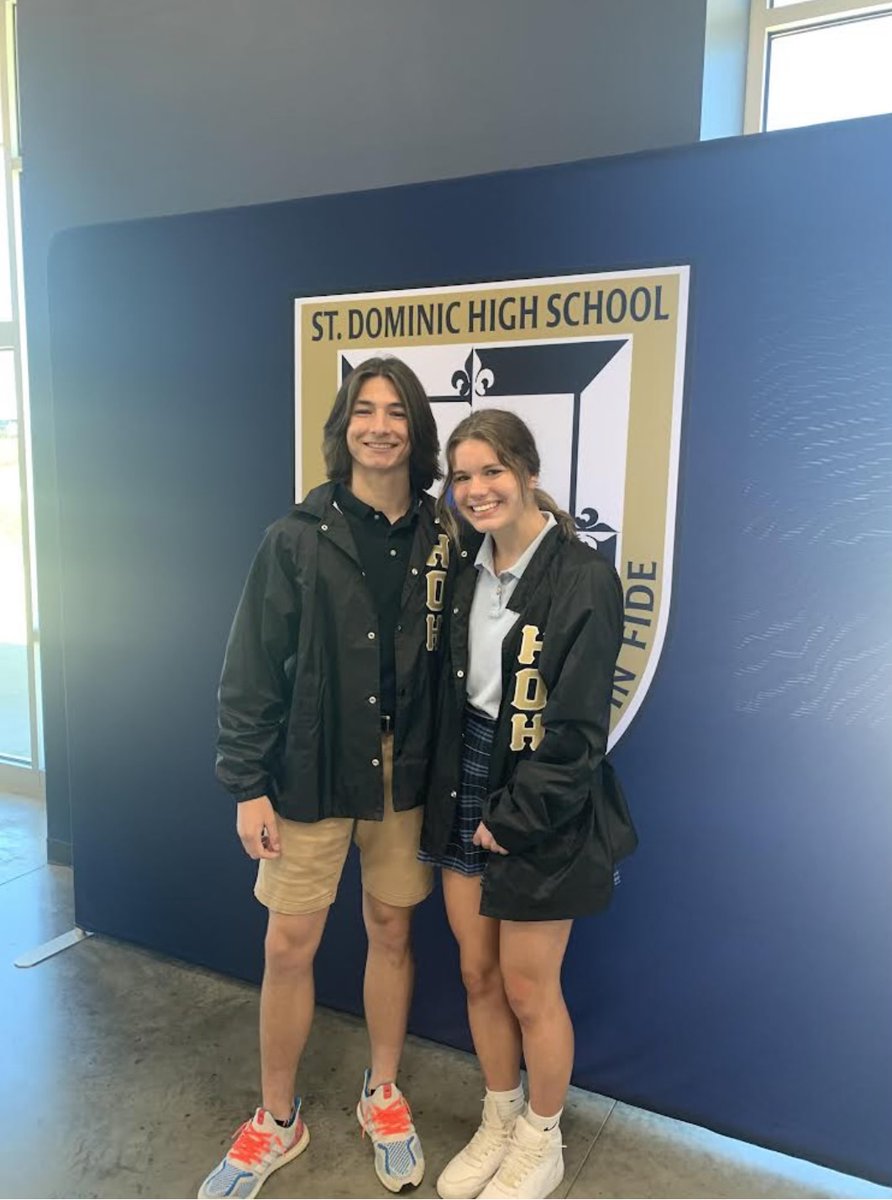 THE TIME IS NOW DIGNITAS!!!!! EXCITED TO ANNOUNCE OUR 2022-2023 Head of House (HOH)!!!!  

-Tori Pollard 23’
-Cody Powell 23’
💛🖤💛🖤 💛🖤 💛🖤 💛🖤💛🖤 💛🖤
#rolldig #gointothetop