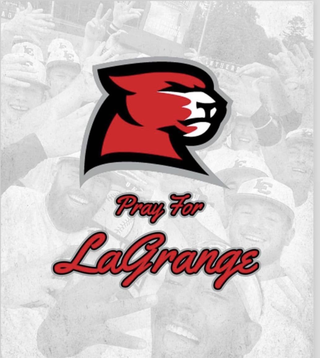 Prayers <a href="/ColemanBaley/">Baley Coleman</a> and <a href="/lcbaseball21/">LaGrange College Baseball</a> 🙏