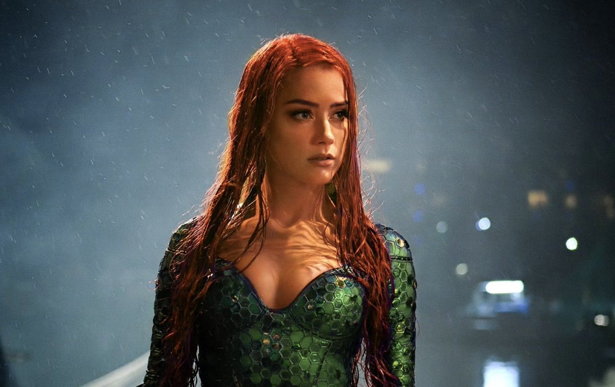 screentime's tweet photo. Amber Heard confirms Warner Bros 'removed a bunch' of her scenes from #Aquaman2 🔱

"I was given a script. Then given new versions of the script that had taken away scenes that had action in it"

(via @SkyNews) https://t.co/SSXCBHNYFl