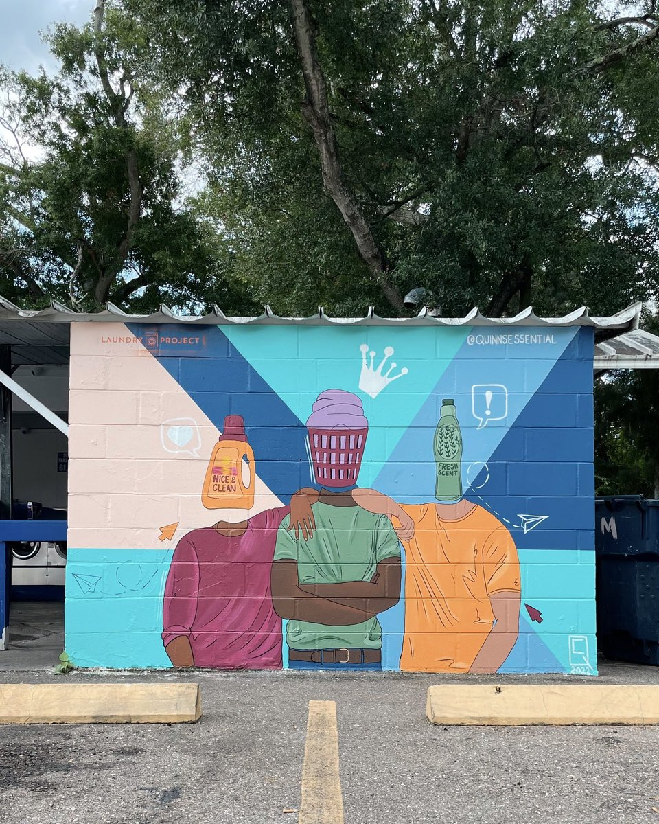Say hello 👋 to Tampa, FL’s newest #CLEAN mural and our 31st overall #CLEANcampaign mural courtesy of the talented Quinn Cale (<a href="/hardlyyquinn/">Quinn</a>) and our partners at the Tampa Walls Mural Festival (<a href="/tpawalls/">Tampa Walls! Mural Festival</a>)! 🔥

#HopeDealer #TPAWalls