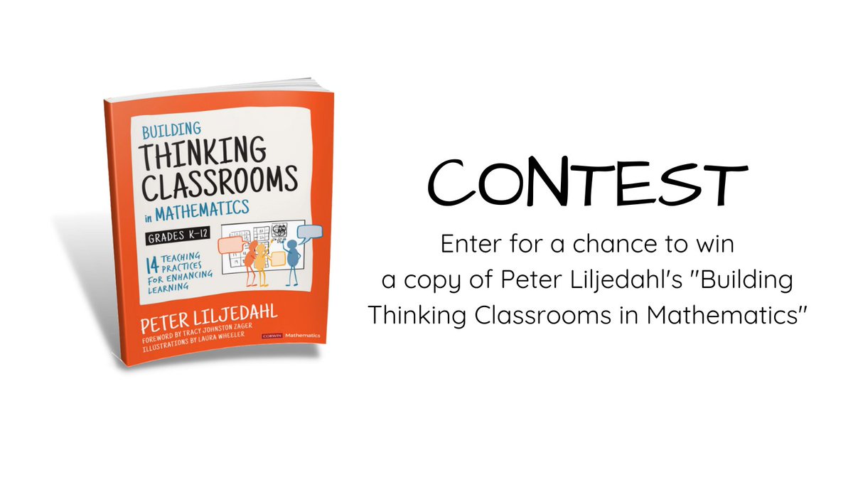 Wipebook's tweet photo. 🔔 NEW #contest 🔔 

We are giving away a copy of @pgliljedahl 's book which is an essential guide to #BuildingThinkingClassrooms

How to enter:
1. Follow @Wipebook 
2. Retweet this post
3. Tag a colleague
4. Tell us what book had the biggest impact on you? https://t.co/KzkYH3AShr