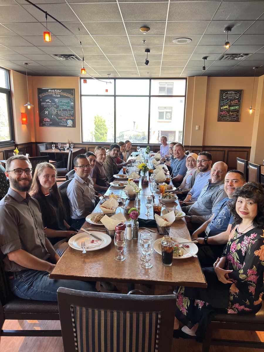 MinesCHR's tweet photo. Special lunch with all Hydratebusters @MinesCHR for end-of-semester celebration. Congrats to all students on wrapping up the academic year!  #Hydratebusters #Orediggers https://t.co/WdstqNSlS5