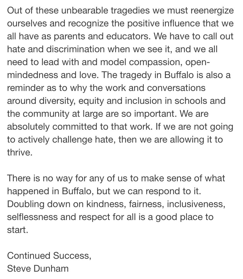 Thoughts as a parent &amp; educator re: Tragedy in Buffalo
