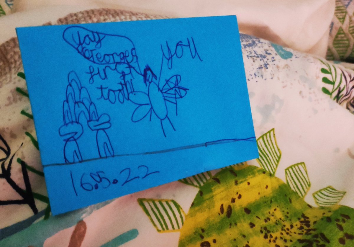 ChiswellSarah's tweet photo. I hope the #ToothFairy is on duty tonight! #FirstToothOut 🧚🪙😁 https://t.co/5jsITRLE6f