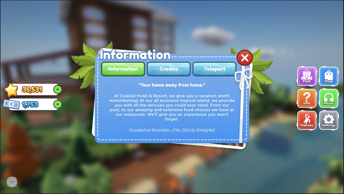 yamatochen's tweet photo. early this year commission for Coastal Hotel &amp; Resort @ImZachHerron 

https://t.co/Xvj0kyAMd6

#Roblox #RobloxDev https://t.co/tvsUxxcQZf