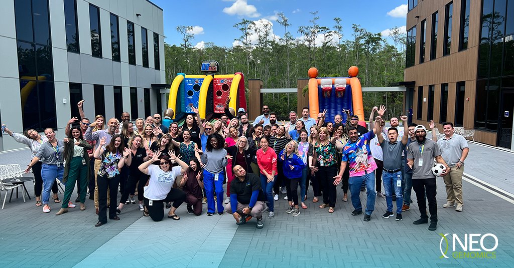 NeoGenomics's tweet photo. At NeoGenomics, the #NeoSPIRIT pushes us to follow through on our mission to save lives by improving patient care. Take a look at our open positions to catch the #NeoSPIRIT: https://t.co/c48TluvB5M #LifeAtNeo #WorkAtNeo https://t.co/6Rbw5UpEVy