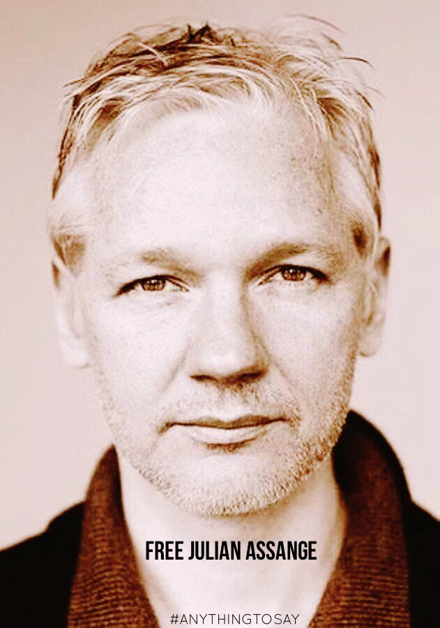 AnythingtoSay_'s tweet photo. @pritipatel If we going to free the world we have to free Julian #Assange https://t.co/b01QZs63EF
