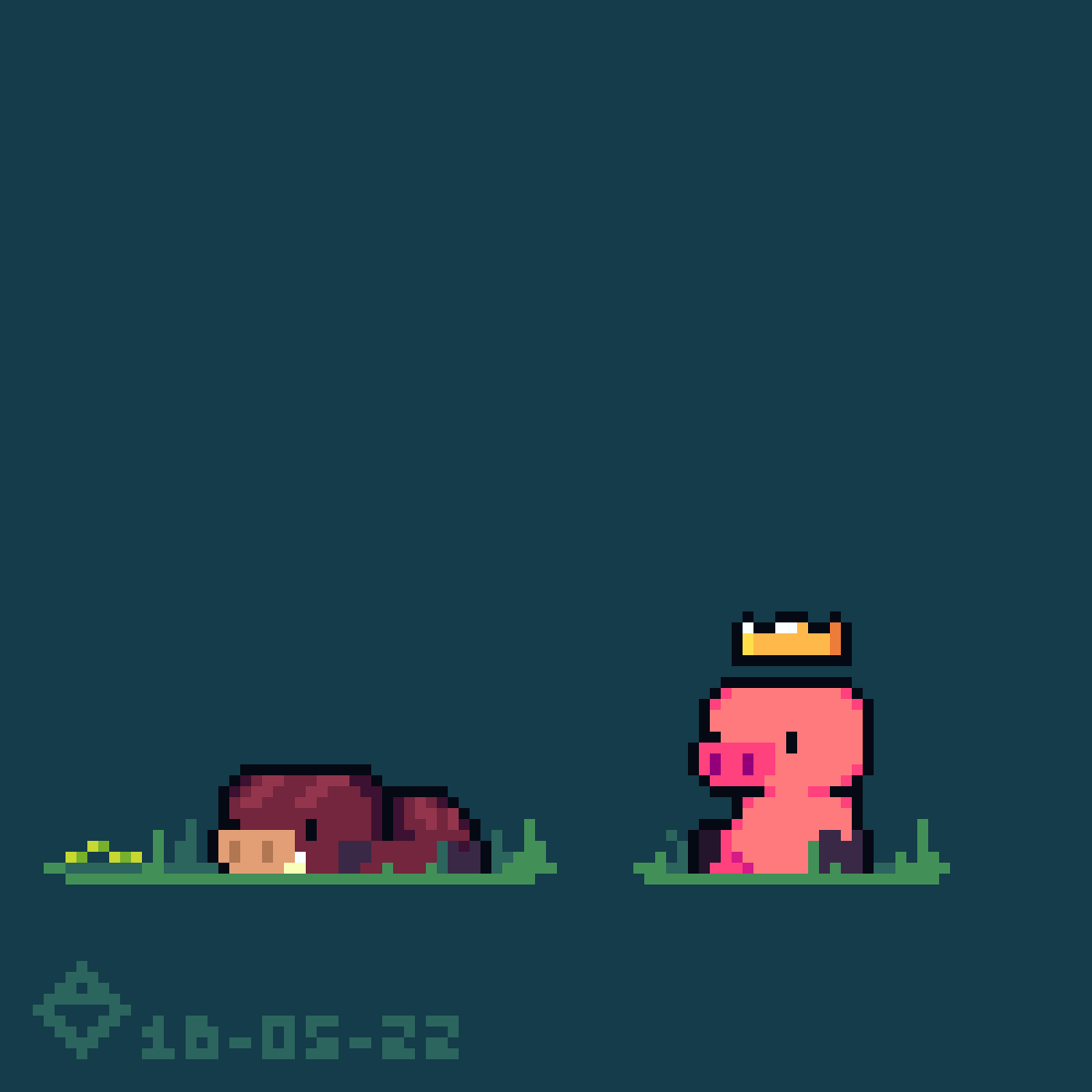iJustAlex_'s tweet photo. -¡Mira! Un Gusano 😯 

#pixelart #ドット絵 #aseprite https://t.co/aELp3nIE6G