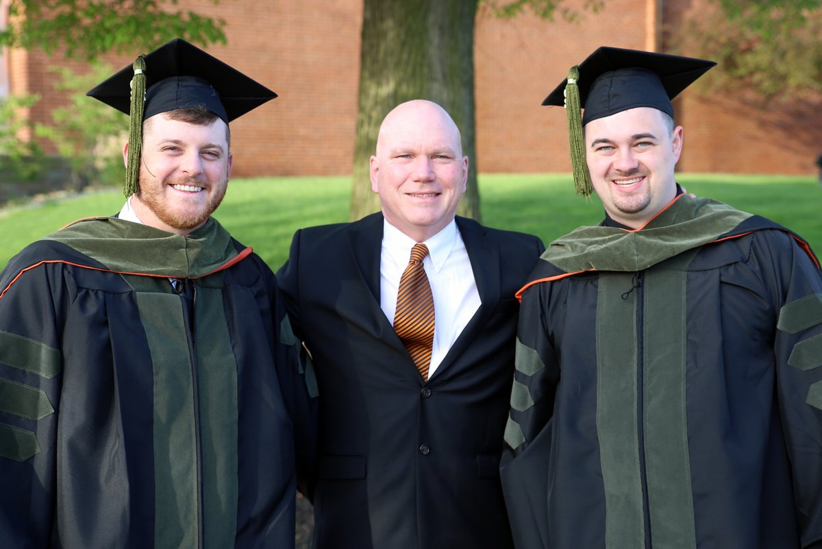 coachDeanPaul's tweet photo. A truly great weekend on campus celebrating commencement. 29 w/members of the @OhioNorthernFB family received degrees in 3  ceremonies (Law, Pharmacy, &amp; Undergraduate). We are so grateful to have the opportunity to coach these young men &amp; can't wait to follow their success.🎓🏈🐻‍❄️ https://t.co/4QEfjEurJc