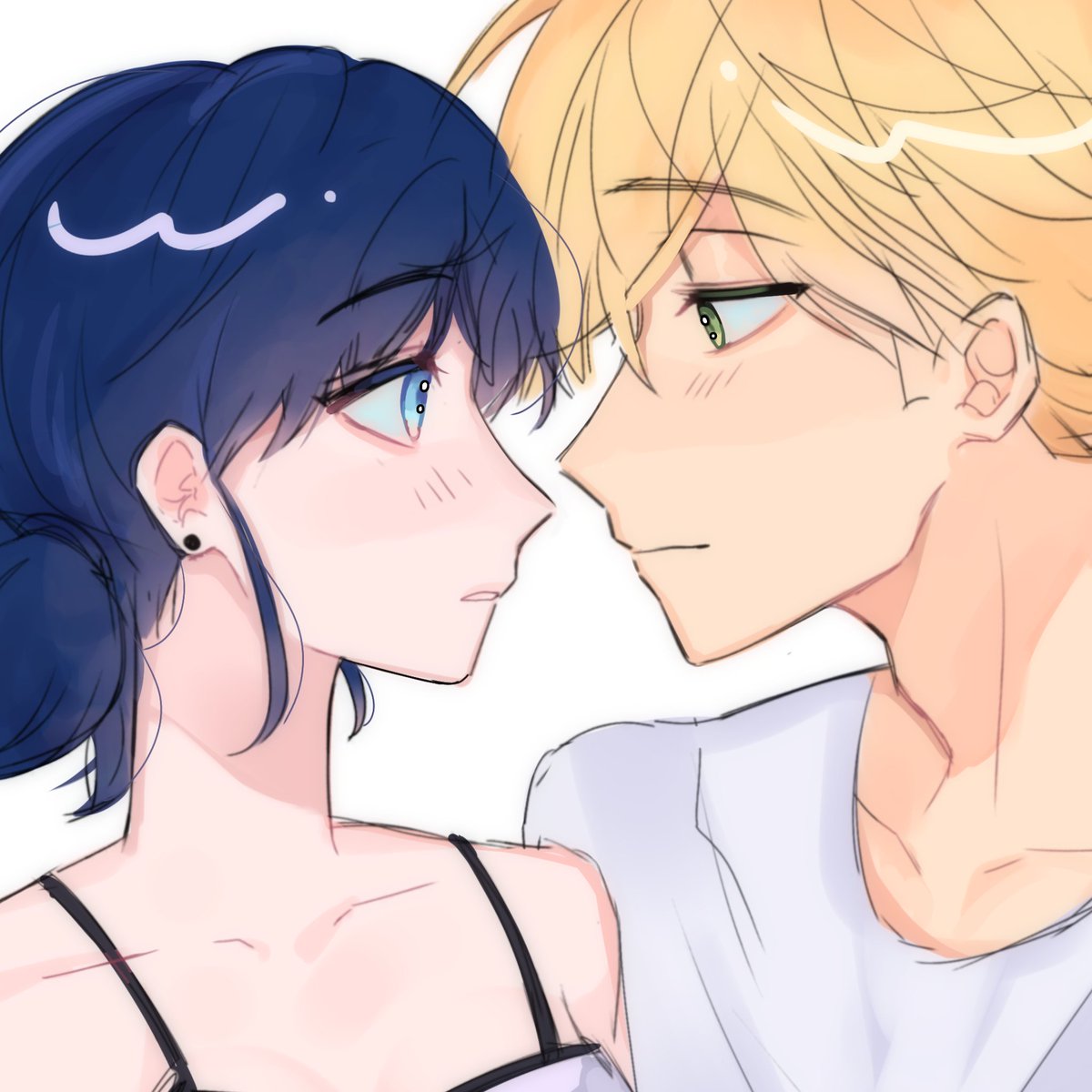 Gogi_mlb's tweet photo. วาดคู่นี้หันข้างแล้วสนุกมาก5555555
#adrienette https://t.co/C4HUCsVWJI