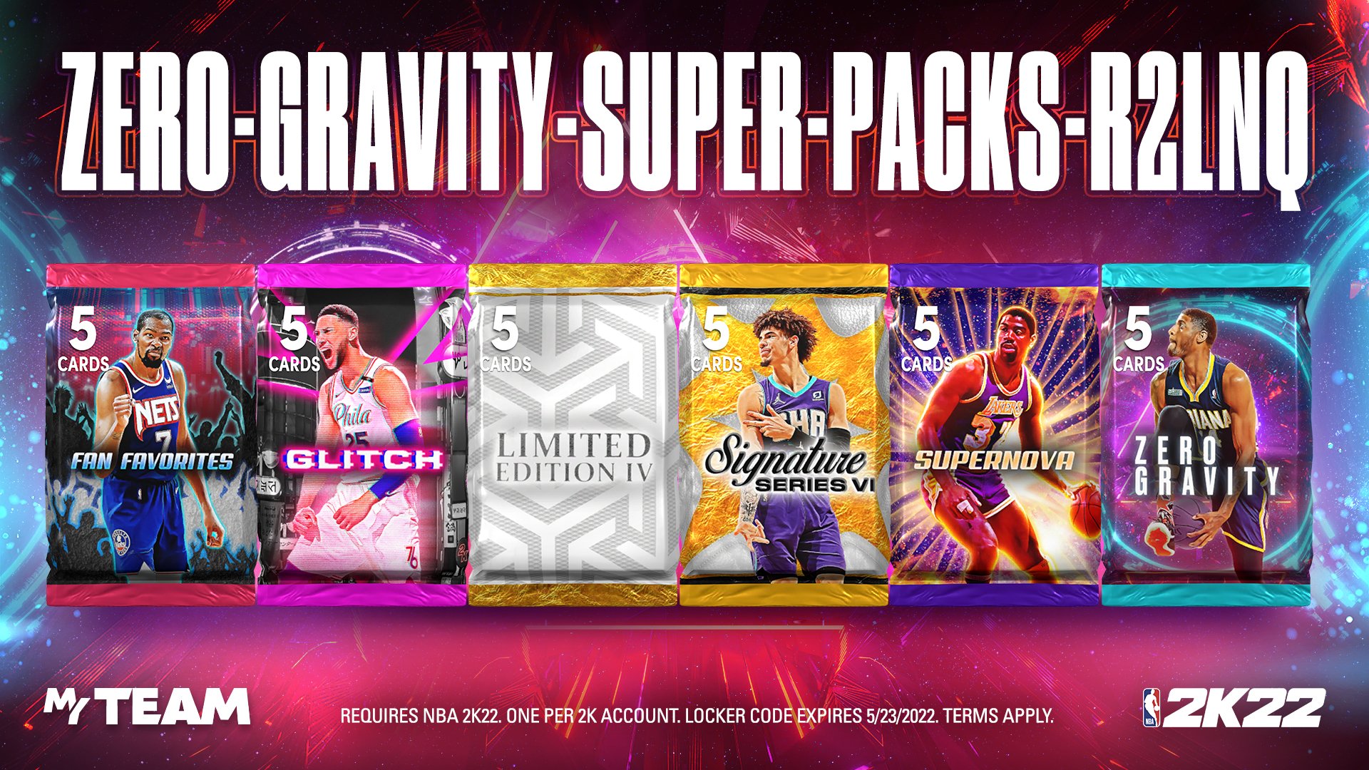 NBA 2K22 MyTEAM on Twitter "Locker Code 🚨 Use this code for a Zero