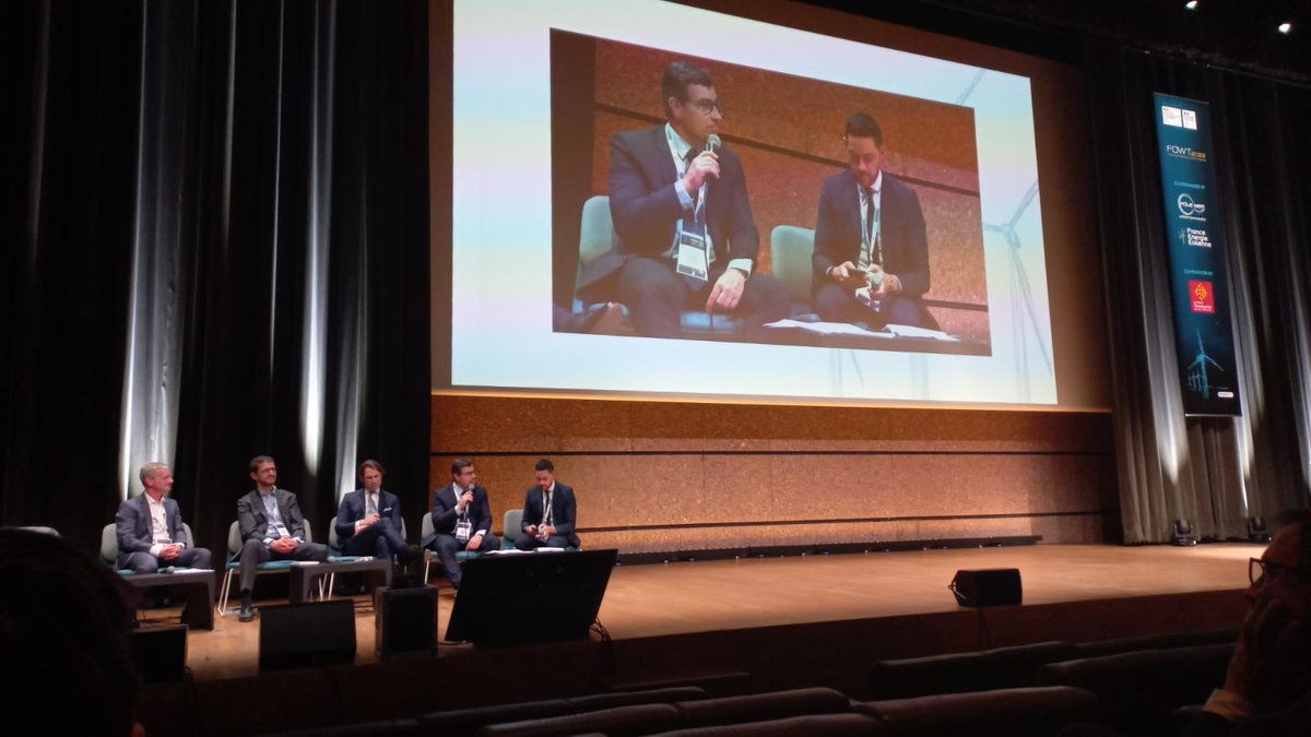 Eolfi_'s tweet photo. We are participating to @FOWTEvent, the world's largest event dedicated to floating offshore wind turbines where technology and science meet business with a privileged international place for business and partnership! Visit us at #FOWT22 ! #Offshorewind #floatingoffshorewind #MRE https://t.co/YttoDzOWjr