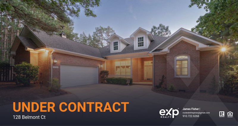 JimFish83045727's tweet photo. 🚫🚫🚫UNDER CONTRACT 🚫🚫🚫
This is a sweet one, sellers/buyers that have become friends referred their best friends from AZ.  Now they will be “Rooted in the Pines” and reunited.  Making neighbors!!!
#rootedinthepines #jimsellsmoore #makingneighbors #buyingorsellingcallme https://t.co/NXWpI8RyUm
