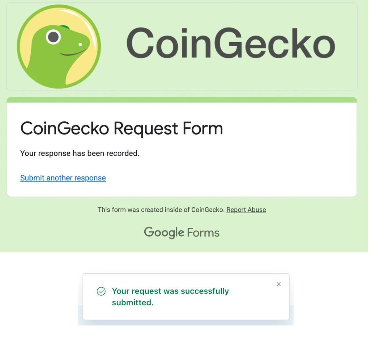 📣📣We have completed the submission form with CoinGecko and CoinMarketCap and have received an email response!👆

Read more: t.me/StepInuCommuni…
#StepInu #M2E #STEPI