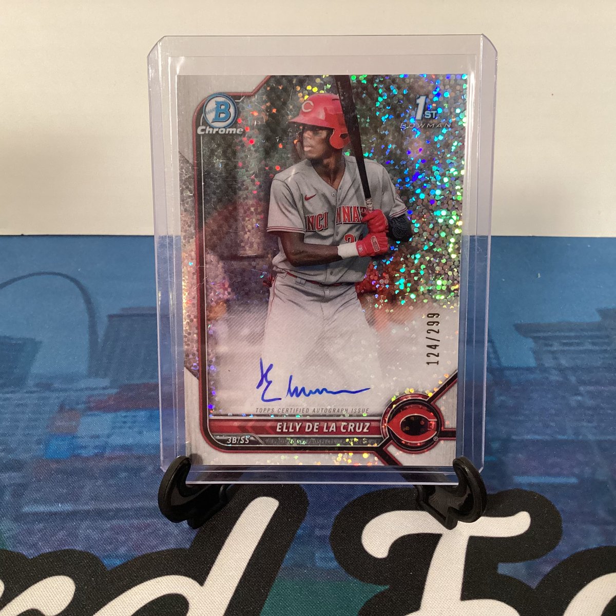 CardFanz's tweet photo. Here are some of the cooler hits from our 2022 #Bowman 2 Case #PlayerBreak, Ended on EBAY 5/10 and Broke on 5/11.
Someone won this spot (along w/ Watson) & not Pay. VERY MUCH APPRECIATE the breakee who scooped it up!
2022 #Bowman @ellylacocoa18 Elly De La Cruz Auto Speckle https://t.co/VEl9RZCots