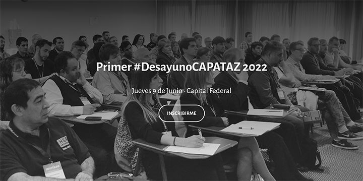 capatazsoftware's tweet photo. ¡Vuelven nuestros clásicos eventos de presentación de producto! El próximo jueves 9 de junio tendrá lugar el Primer #DesayunoCAPATAZ del año 2022 en Capital Federal. ¡Las inscripciones ya están abiertas! Toda la información en este enlace: https://t.co/nBdACLW1ab https://t.co/kljNCNV5RP