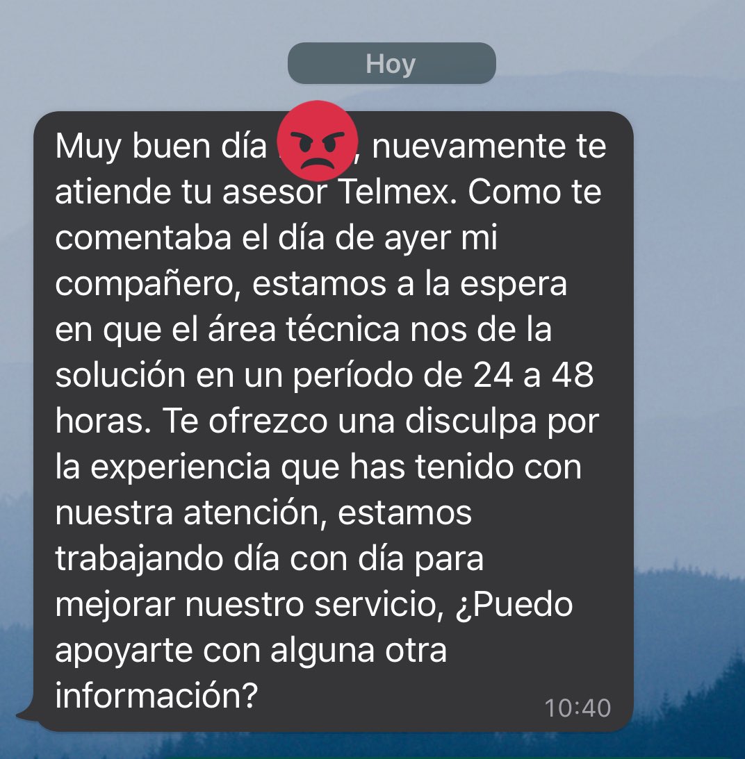 LizLabiosRosas's tweet photo. @AtencionProfeco @Telmex @Profeco @TELMEXSoluciona Gracias @AtencionProfeco de inmediato empiezo con el procedimiento ya que @Telmex sigue sin ser capaz de resolver cuál sea el problema que nos tiene sin el servicio contratado y no tiene la capacidad de hacerlo pronto según su respuesta del día de hoy, https://t.co/qOBVg0l5Tc