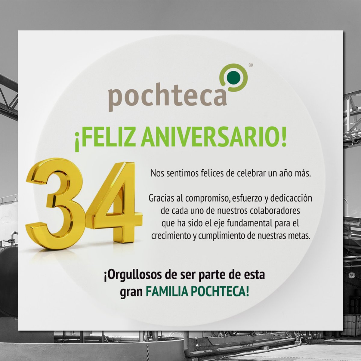 corp_pochteca's tweet photo. 34 años siendo un grupo fuerte en insumos para la industria.
#Pochteca https://t.co/HrXBlRTgiY