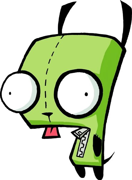 littleguysever's tweet photo. little guy alert! here is gir from invader zim! i love him so much https://t.co/CfSelUJ778