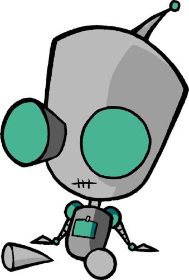 littleguysever's tweet photo. little guy alert! here is gir from invader zim! i love him so much https://t.co/CfSelUJ778