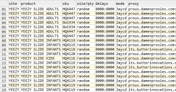 Got a couple of pairs. Some adult pairs unlogged. Going to have to scale up!!
Thanks to
Group: <a href="/acookgroup/">Tsunami</a> 
Bot: <a href="/tricklebot/">TRICKLE</a> 
Proxies: <a href="/damenproxies/">Damen Proxies</a> , <a href="/ButterProxies/">Butter Proxies</a> resis &amp; @VantaProxies 
Server: <a href="/hydraservers_/">Hydra Servers</a> 
Emails: <a href="/LlaMails/">LlaMail OC Gmails</a> 
Oneclicks: <a href="/aycdio/">AYCD</a>
