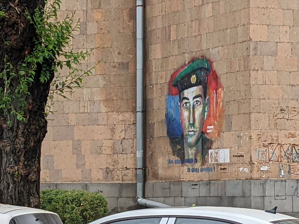BeaHorn254's tweet photo. A war so present here, so forgotten elsewhere #Yerevan https://t.co/aApkMIiWL1