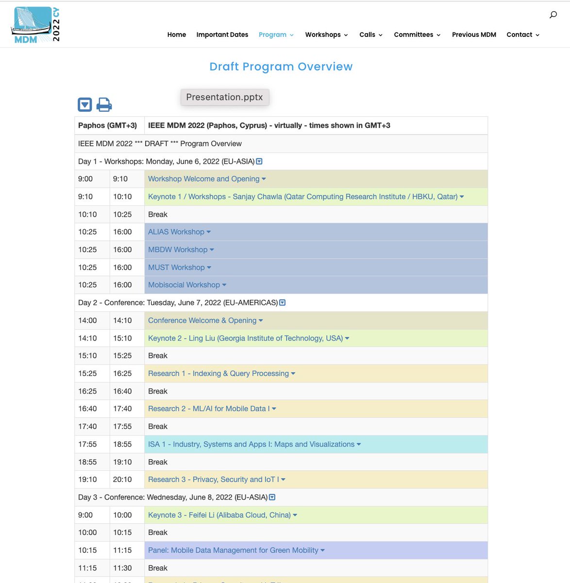 IEEE MDM 2022, Paphos, Cyprus, June 6-9, 2022 tweet media