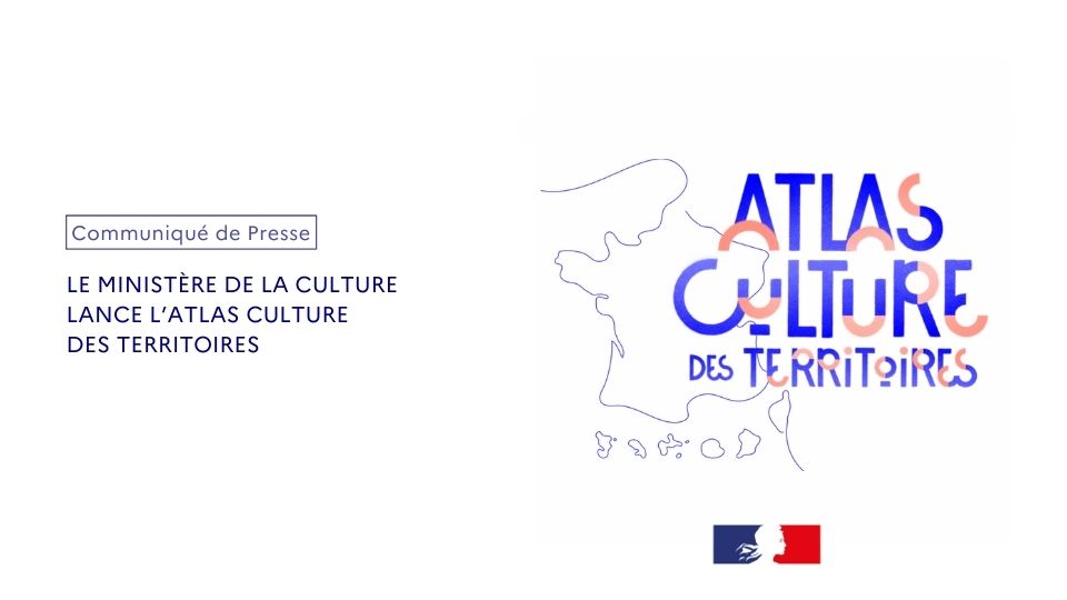#CommuniquédePresse | Lancement de l'Atlas Culture des territoires visant à aider les professionnels et les citoyens à appréhender les activités culturelles à partir d’un outil cartographique et de fiches portraits de chacune des régions françaises 👉 fcld.ly/87ua6mb