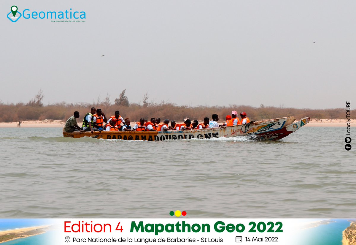 Geomatica a organisé la troisième édition du Mapathon Geo48h dans le parc National de la Langue de Barbarie(Saint-louis) les 14 et 15 mai.
<a href="/rampao_network/">RAMPAO</a> <a href="/prcmarine/">PRCM</a> <a href="/geomaticaforgis/">Geomatica</a>