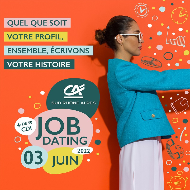 CASudRhoneAlpes's tweet photo. 🚨 Nous recrutons nos futurs talents ! 
➕ de 50 postes en CDI à pourvoir dans la #Drôme, l'#Ardèche, l'#Isère et le Sud-est lyonnais. 🤩
📆 RDV le vendredi 3/06 juin pour notre #JOBDATING dans nos agences participantes ⬇