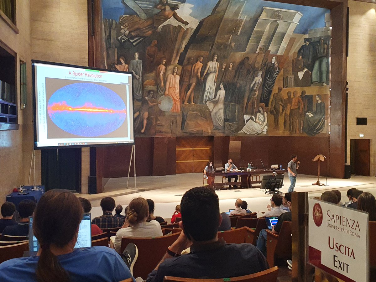 lc_strang's tweet photo. Now at #PHAROS2022 : the spider revolution, a fascinating area with a terrifying name 🕷 Definitely something to read up on later. https://t.co/Ha8detWokx