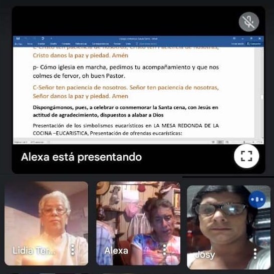 En abril la Comunidad #Trans-formando realizó una liturgia virtual. A esta sesión asistieron representantes de organizaciones internacionales y de la #ILCO compartiendo el evangelio a una población discriminada y excluida de una vida espiritual. bit.ly/3PdQ2sI