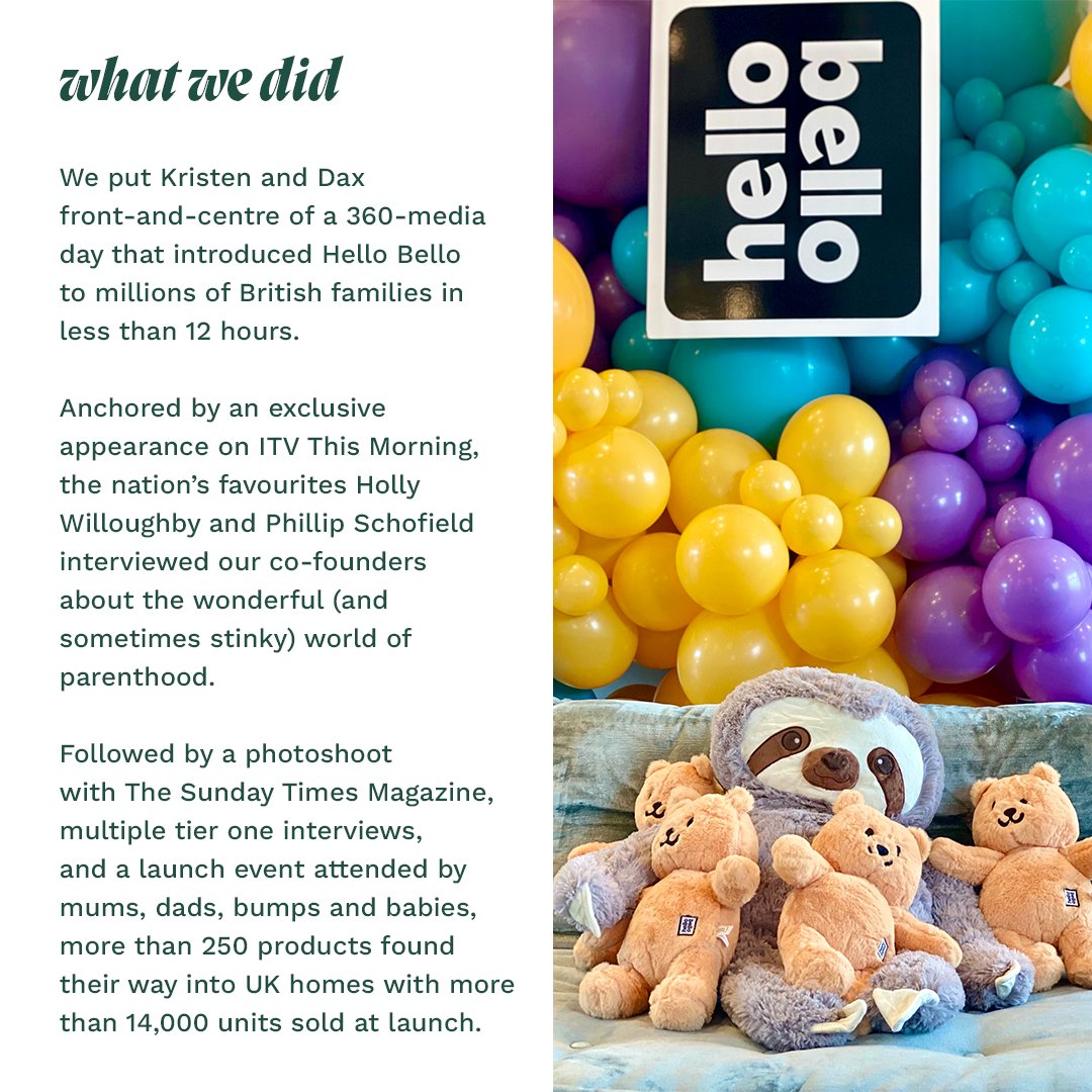 RA_Agency's tweet photo. It’s not every day that you get to throw a baby shower for Hollywood parents, but that’s exactly what we did for @KristenBell &amp; Dax Shepard.

When appointed as their retained agency for their baby brand @hellobello, we pulled out all the stops for our brand new UK arrival... 👶 https://t.co/GdtHvoCTPu