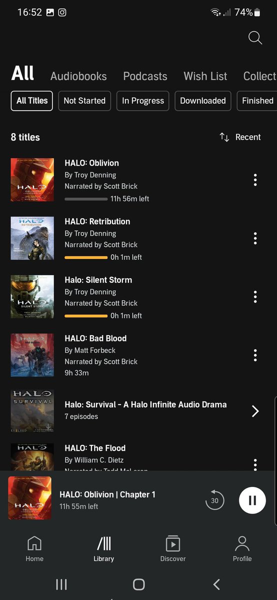 RG_Bosco's tweet photo. #halobooks
love getting to start a new one 😄
#HaloInfinite #HaloTheSeries #HaloLoneWolves #halooblivion https://t.co/JQnZCd7xXD