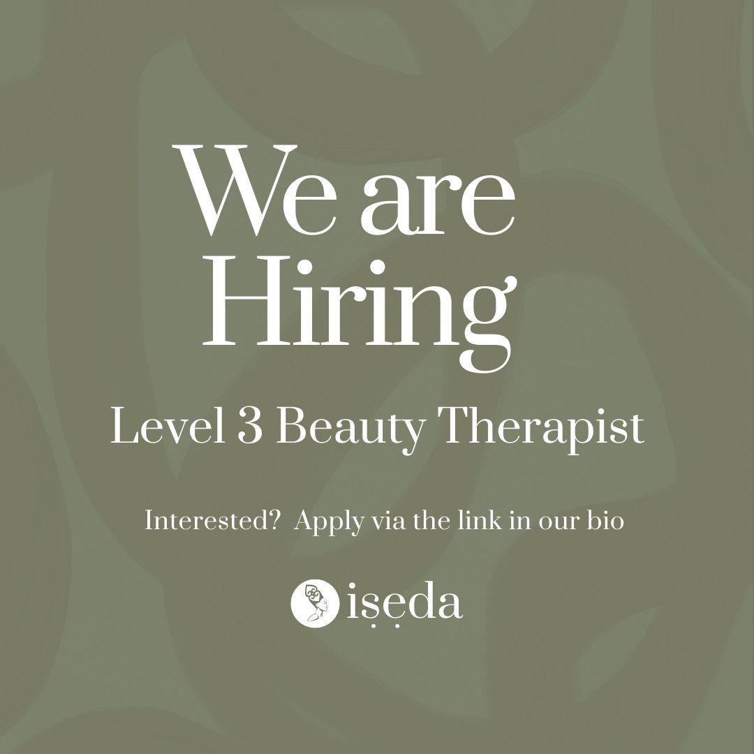 anthoniaade_'s tweet photo. Our team is growing ✨ we are looking for an ambitious, skilled and passionate beauty therapist to join iṣẹdas studio where you’ll help people achieve their skin goals

Please share this post and use the link in our bio to find out more details and apply for the role! https://t.co/xmmWg1VwiU