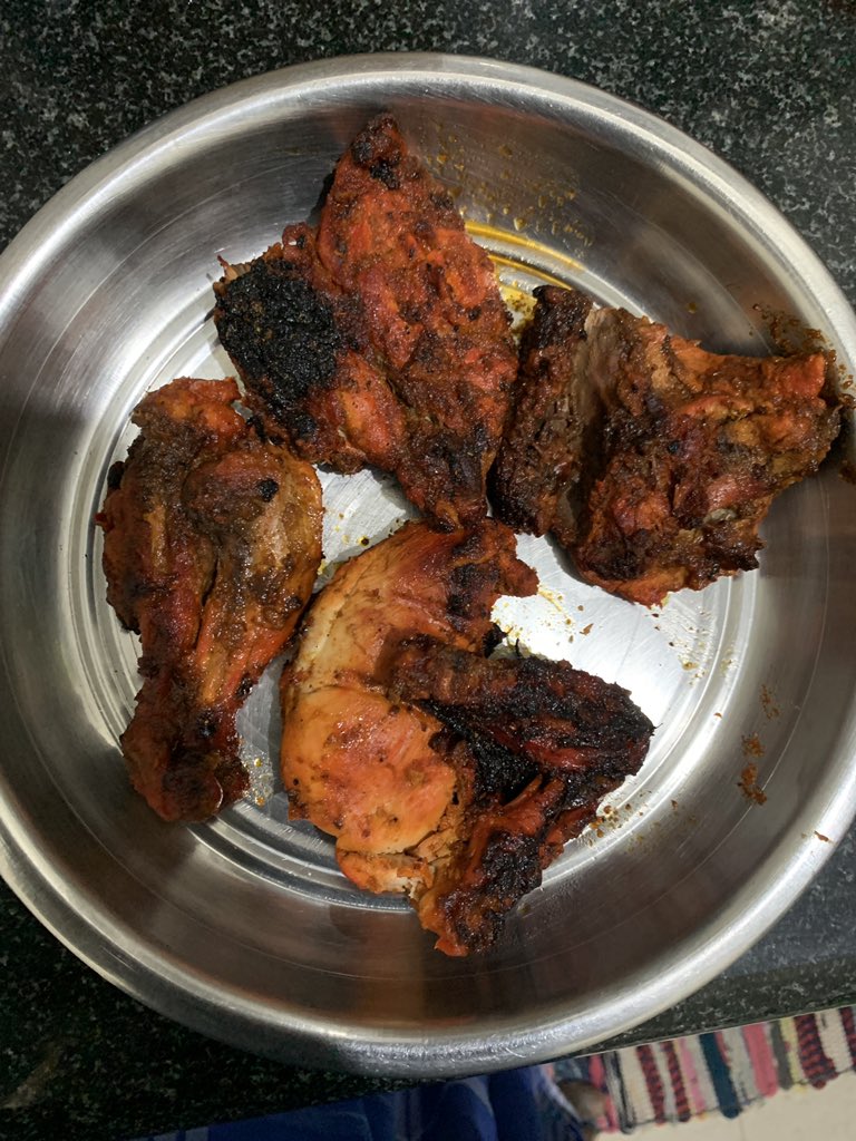 aparun_89's tweet photo. @zomato I have order bbq chicken in the restaurant #hydrabadmagic #bangalore when I open the package it smells like very bad and some dead rat stays 3 days with that package. Attaching some photos from super @zomato customer care not at all supporting/caring https://t.co/ZG6Bf90WEJ