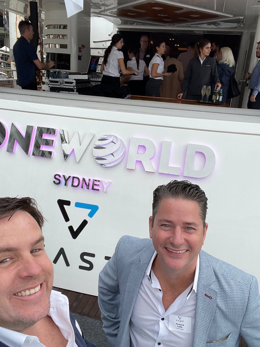 howard_fyffe's tweet photo. Sydney never disappoints as we host VAST Data co-founder Jeff Denworth with our customers and partners! https://t.co/cyoGhYkTx1