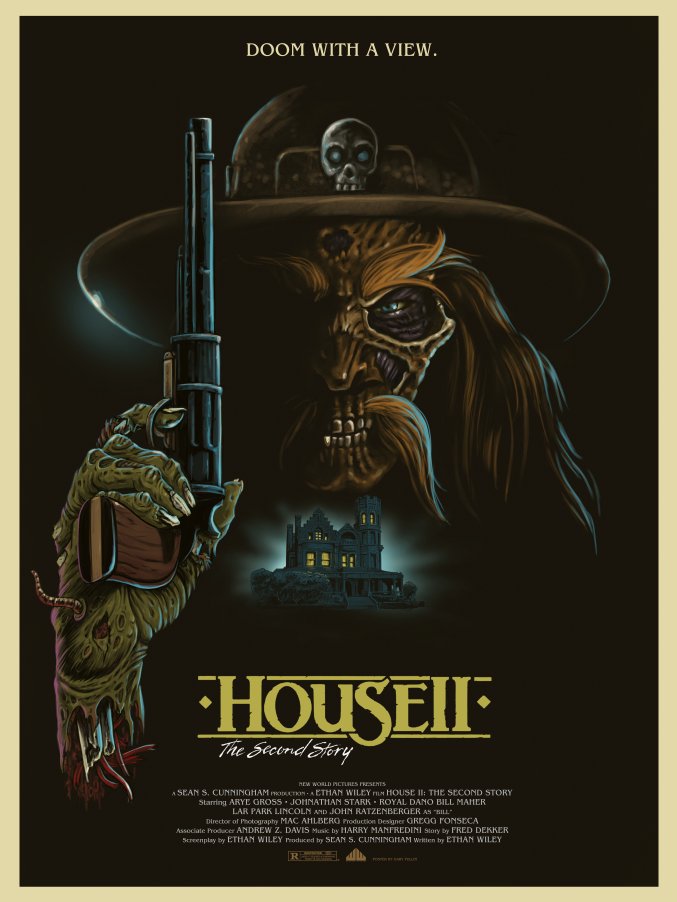 MatthewAMullins's tweet photo. Alternative poster for House II: The Second Story (1987)
Aka: House II: The Unexpected (working title)
By "Ghoulish" Gary Pullin @GhoulishGary https://t.co/NqYbiPw64B
#HouseII #AlternativePoster #GhoulishGaryPullin https://t.co/JOKOgwdrkl