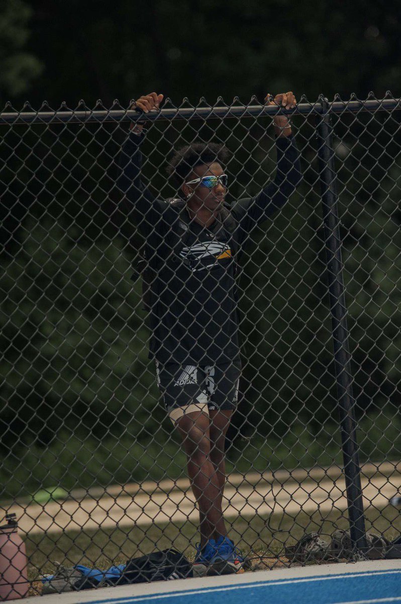 Tests come to either destroy us or make us stronger. After dealing with a hamstring issue that sidelined my 100m and 200m this weekend, I couldn't let my 4x100m relay team down, I HAD to fight! With God's help, Dr. Lott, and my prayer warriors I could. Friday was the test.....