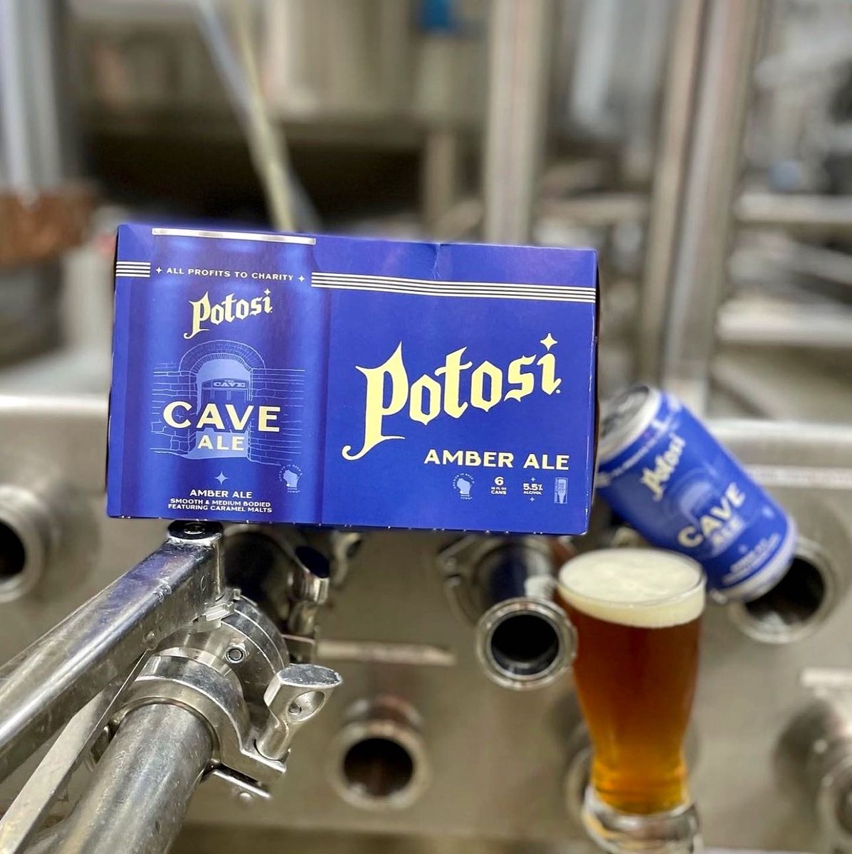 therallyco's tweet photo. Refreshing a Wisconsin classic! We had the opportunity to refresh @potosibrewingco legendary Cave Ale design, develop the new can art and 6-pack box. Look for it on the shelf at your local retailer! 

#letsrally #potosibrewing #caveale #packagedesign #branding #midwest #adagency https://t.co/qAQsIzRfTj