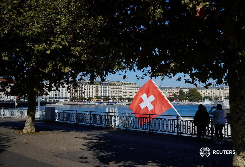 Reuters's tweet photo. Switzerland's fabled neutral status is about to face its biggest test in decades, with the defense ministry tilting closer to Western military powers in response to Russia's invasion of Ukraine https://t.co/LG6GPb6mZK https://t.co/zHgKKhSx2p