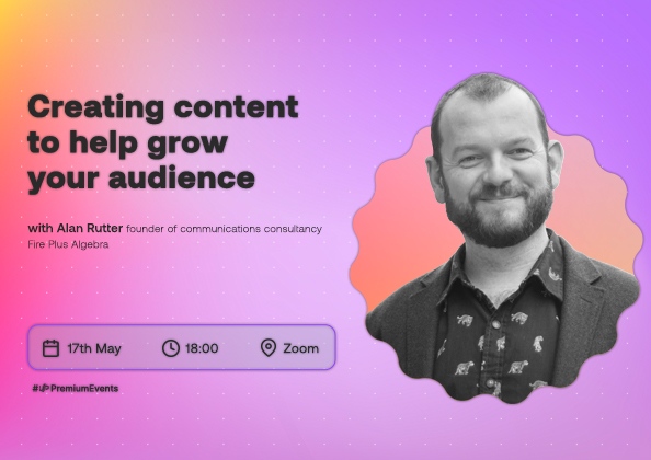 underpinnedapp's tweet photo. Tomorrow, 6pm 🎟

Join Alan Rutter, founder of @FireAlgebra to learn how to generate effective content ideas. Find where to get inspiration for content concepts, develop your own unique angle, and execute different formats 🤩

Tickets: https://t.co/AqMzUOoo10 https://t.co/jbINXAcpBs