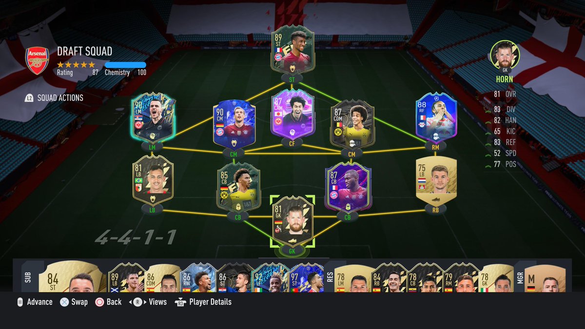 daniel_ringguth's tweet photo. @Chuffsters here is my attempt at the bundesliga draft all I needed was a RB so I had to use a LB there 😂 https://t.co/iWmVRzOV8r