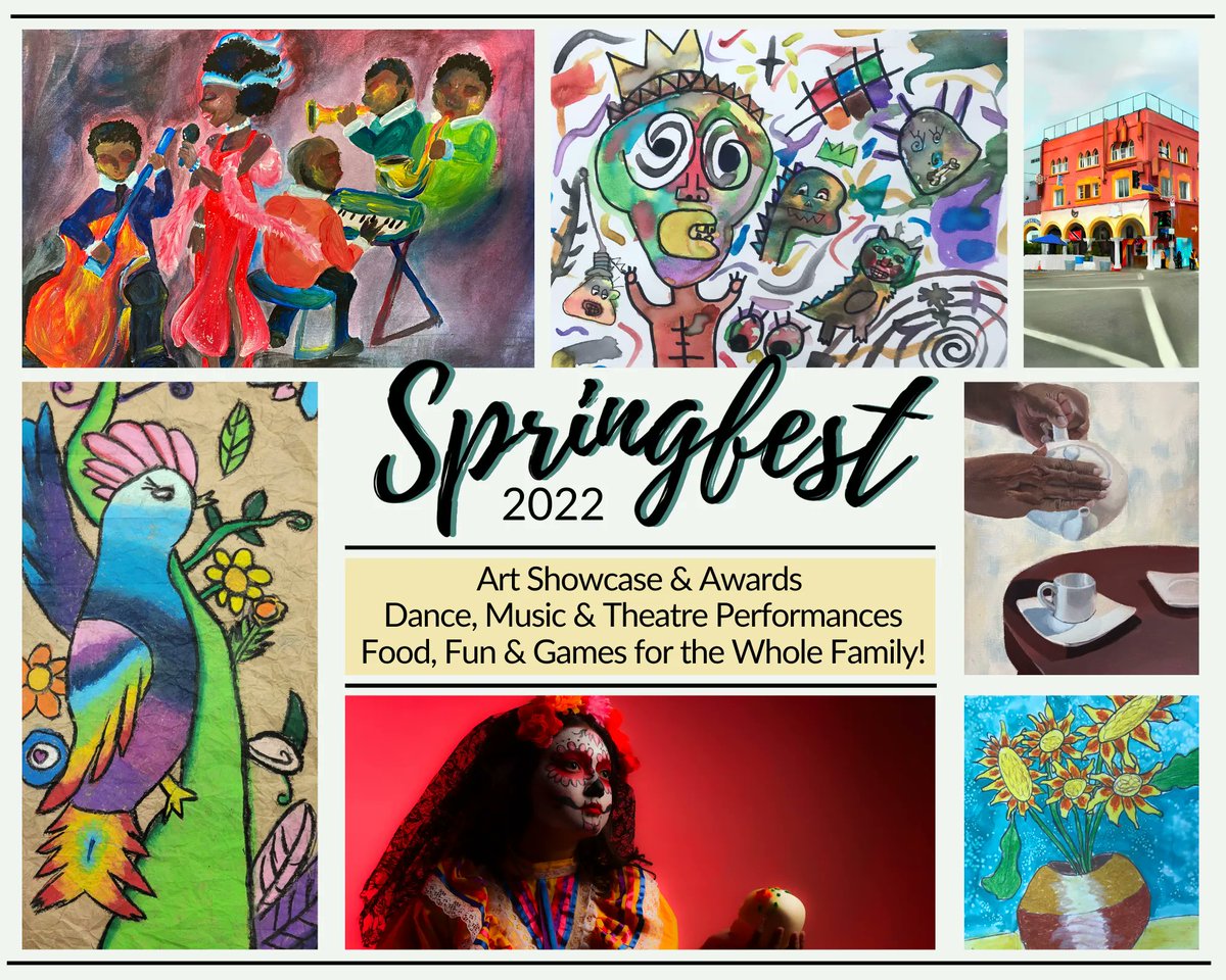 You are invited to join us for a fun night to celebrate the incredible talent of our fine arts students in Spring ISD! #SpringFest2022 - Tuesday, May 17, 2022, 6:00 PM - 8:00 PM at Randall Reed Center at Planet Ford Stadium 23802 Cypresswood Dr. Spring, TX 77373.