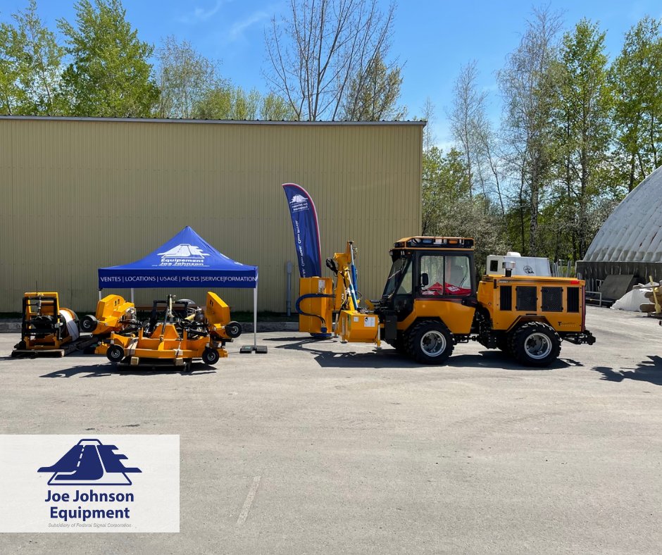 JoeJohnsonEquip's tweet photo. Amazing job to the JJE team representing at APOM in Quebec!
To Learn more about our products, visit our website: https://t.co/1qSNd6RhT7
1.800.263.1262 | info@jjei.com
#JJE #CleanAirCleanWaterCleanStreets #Tradeshow #APOMShow #APOM #Vactor #Elgin #Trackless #Glutton https://t.co/AXUJEsRCne