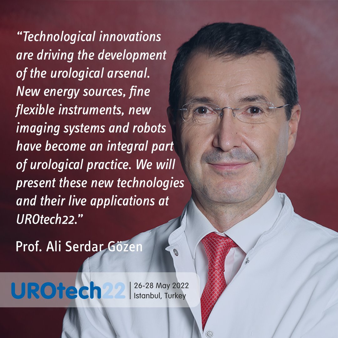 Uroweb's tweet photo. Don't fall behind the latest developments in #urotechnology. Join us in Istanbul next weekend for #UROtech22! Our expert faculty will guide you through #livesurgery, challenging cases and hands on training in robotic urology and technology.

Register at https://t.co/FUbxGKLc0z https://t.co/cvSW2pRvej