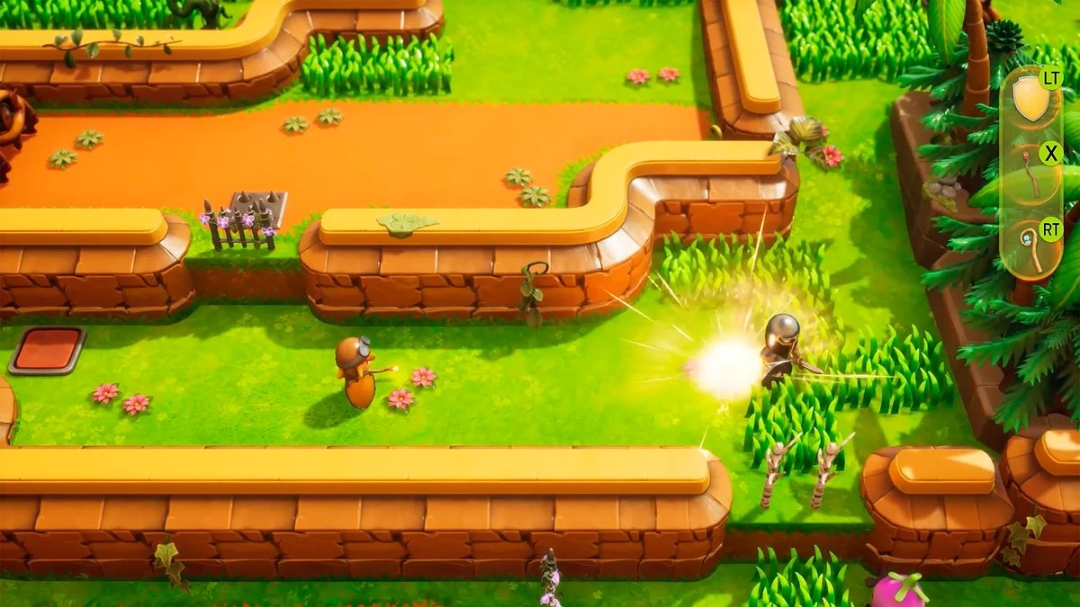 IGN's tweet photo. In the season finale of Rogue Jam, we spotlight indie devs chosen by the audience!
From cinematic camera-based mechanics to unashamed Zelda clones, it's anyone's game in this final showdown in Rogue Jam: https://t.co/1DwERVc9J9 https://t.co/GUsZboSgfc