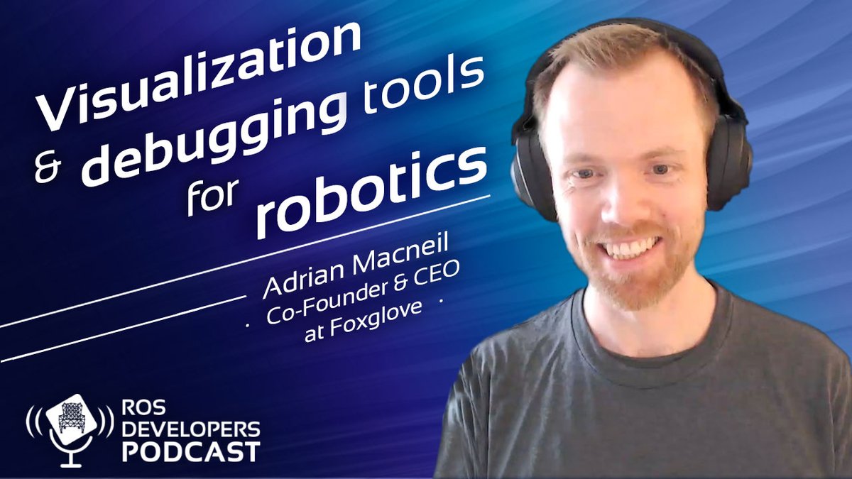 _TheConstruct_'s tweet photo. If you are debugging programs, don’t miss this #ROSdevelopers Podcast. We talk about a tool that helps us visually #debug #ROS programs. (https://t.co/8ixdCj2TWU)

#learnROS #Robotics @rosorg https://t.co/qwZoYgxtRF