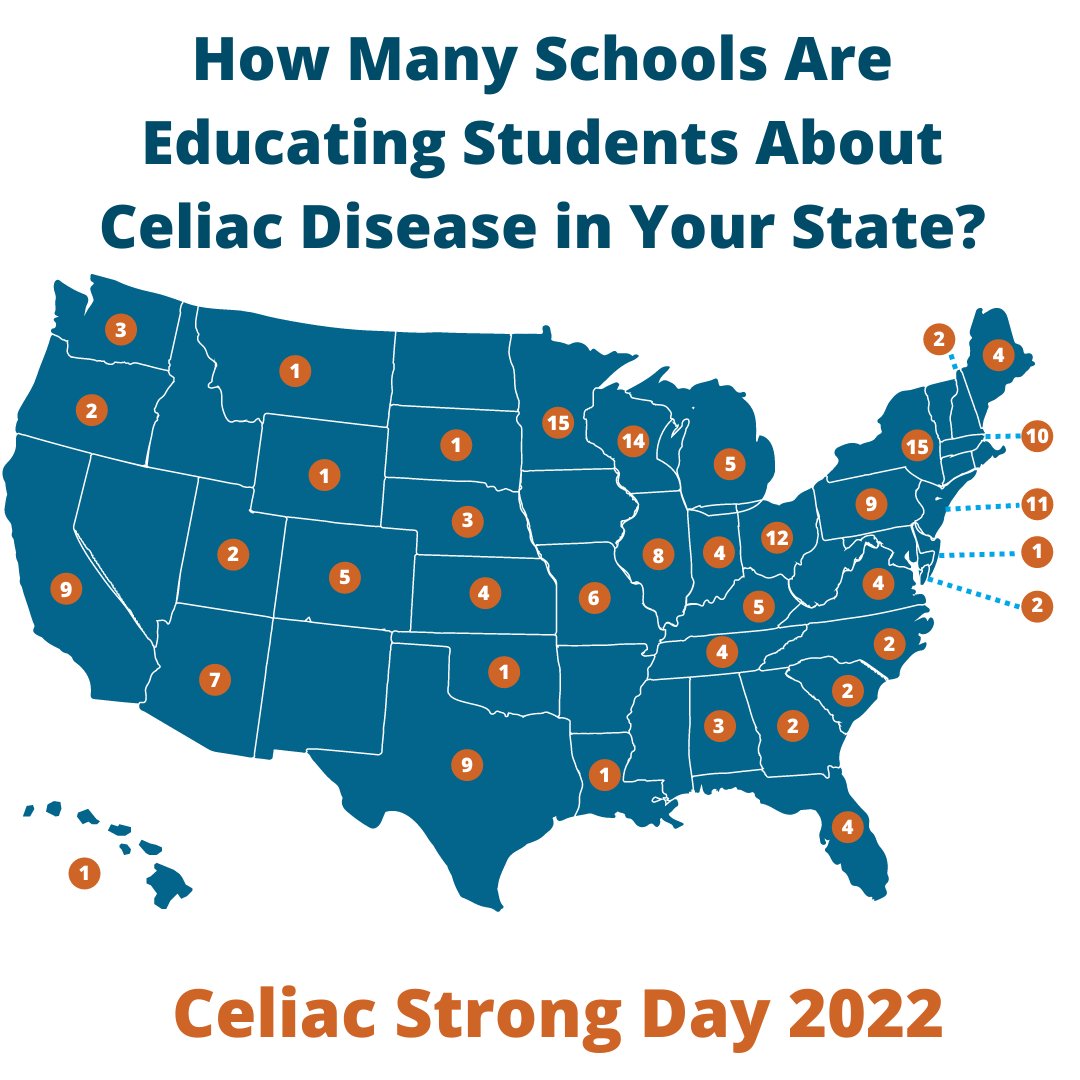 CeliacDotOrg's tweet photo. We are proud to support 200 schools nationwide for Celiac Strong Day, and would like to thank CDF Proud Sponsors @LuvCrunchmaster, @SCHARglutenfree, @JessicasFoods, &amp; @Snyders_Hanover for donating GF snacks to participating schools. https://t.co/LQoYqMNLzd https://t.co/PQn4r7gXJR